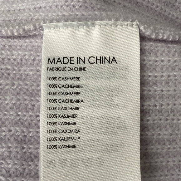 ❤️Club Monaco Ribbed Slouchy Cashmere Sweater - Picture 8 of 8